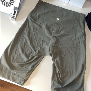 Gray align lululemon short. 10 length